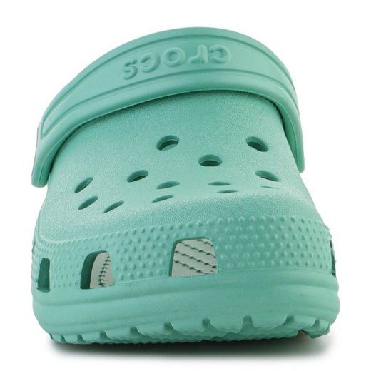 Klapki Crocs Classic Clog Jade Stone Jr 206991-3UG zielone Crocs 34 ButyModne.pl