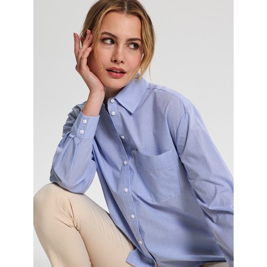 Koszula damska Sinsay z kołnierzykiem 