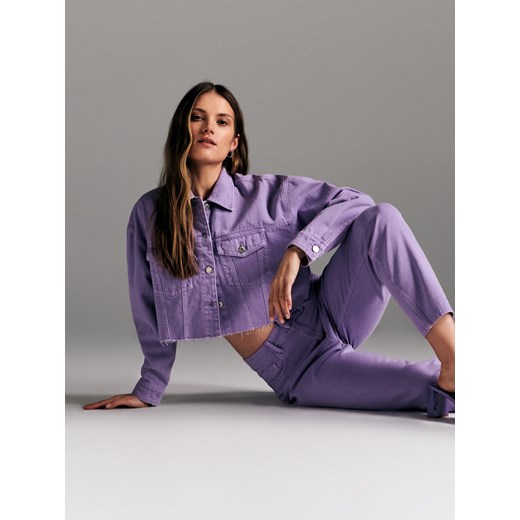 Kurtka damska Sinsay krótka casual jesienna 