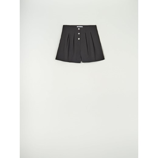 Sinsay - Szorty materiałowe - Czarny Sinsay XL Sinsay