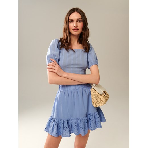 Spódnica Sinsay bawełniana mini 