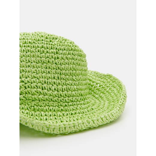 Sinsay - Kapelusz bucket hat - Zielony Sinsay Jeden rozmiar Sinsay