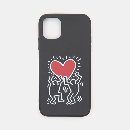 Sinsay - Etui iPhone 11/XR - Czarny Sinsay Jeden rozmiar Sinsay