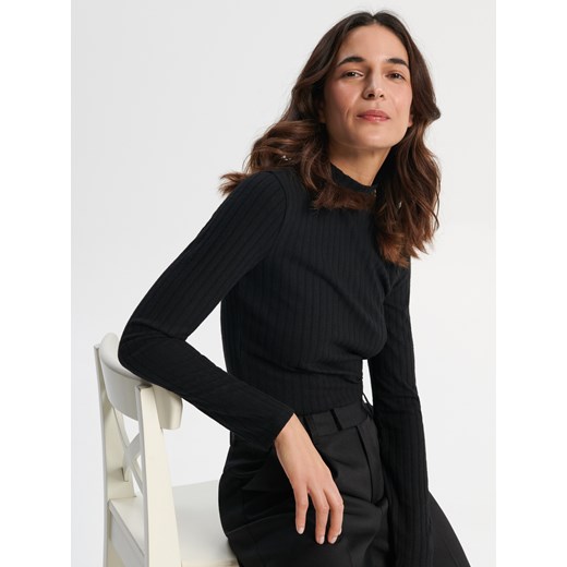 Bluzka damska Sinsay z długimi rękawami casual 