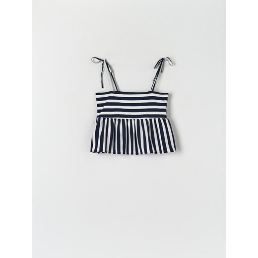 Bluzka damska Sinsay bawełniana w paski 