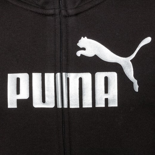 puma bluza z kapturem ess+ logo full-zip fl g 672113 01 Puma 152 okazyjna cena 50style.pl