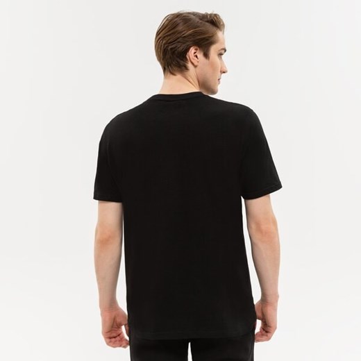 T-shirt męski Fila czarny z krótkim rękawem 