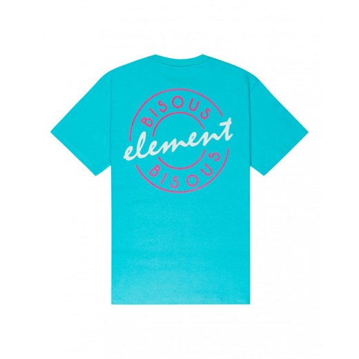 Męski t-shirt z nadrukiem Element Bxe Le Cercle - niebieski Element XL okazja Sportstylestory.com