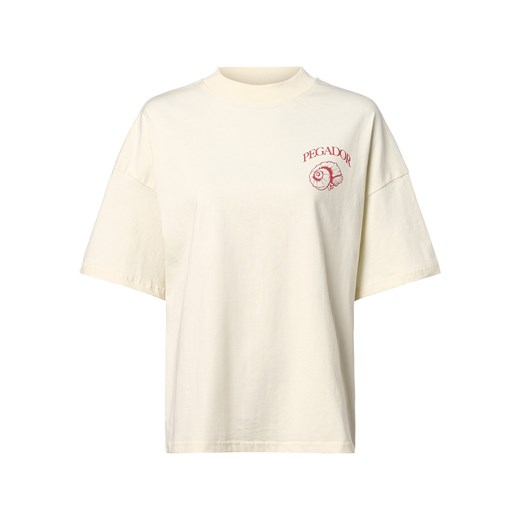 PEGADOR T-shirt damski Kobiety Bawełna écru nadruk ze sklepu vangraaf w kategorii Bluzki damskie - zdjęcie 159318009