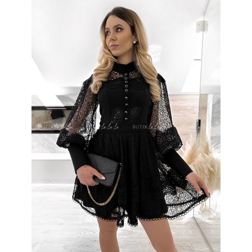 Sukienka czarna Harper Butik Lalala S butiklalala