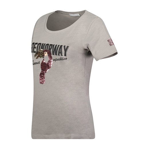 Geographical Norway Koszulka &quot;Jeverything&quot; w kolorze szarym Geographical Norway M promocja Limango Polska