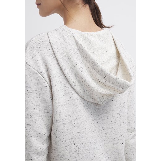 edc by Esprit Bluza z kapturem white zalando  krótkie