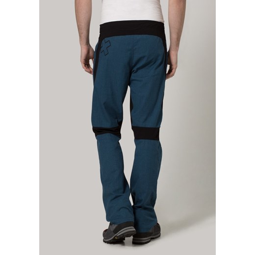 Millet BATTLE ROC Spodnie materiałowe majolica blue/noir zalando szary poliester