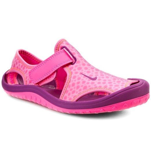 Sandały NIKE - Sunray Protect (Ps) 344992 603 Pink Pow/Bold Berry/Ttl Orange eobuwie-pl rozowy sandały