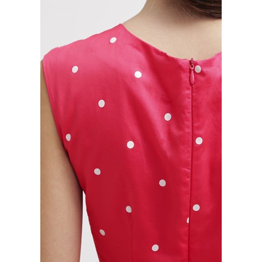 Tom Joule AMELIE Sukienka letnia bright pink spot zalando czerwony Odzież