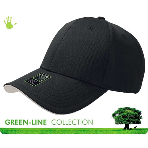 Green House Czarny - czapka z daszkiem czapki-co czarny ochronny