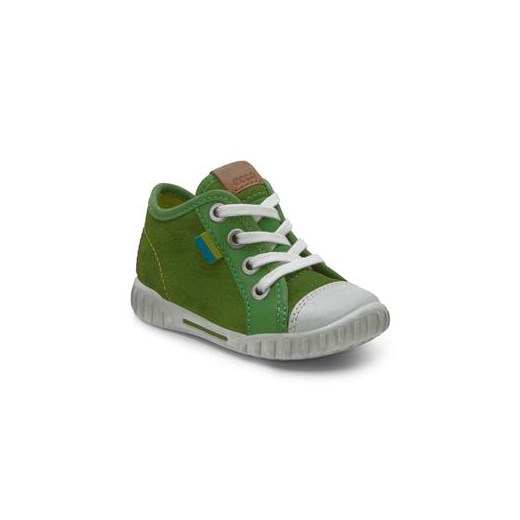 Pierwsze buty chłopięce Mimic eccoshop-pl zielony na obcasie