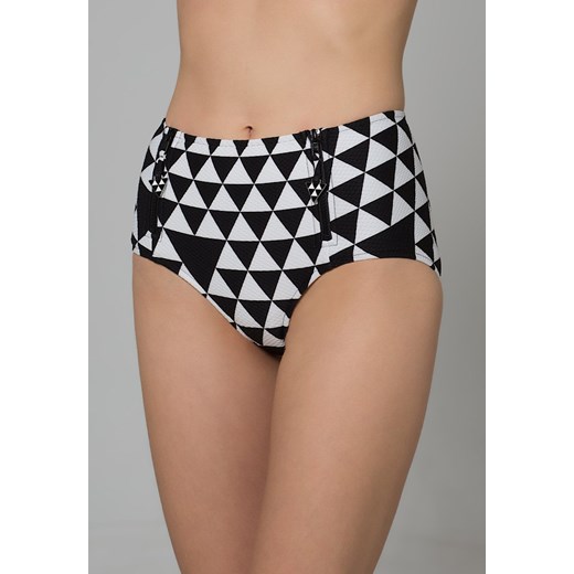 Seafolly COSTA MAYA  Dół od bikini black zalando rozowy Odzież