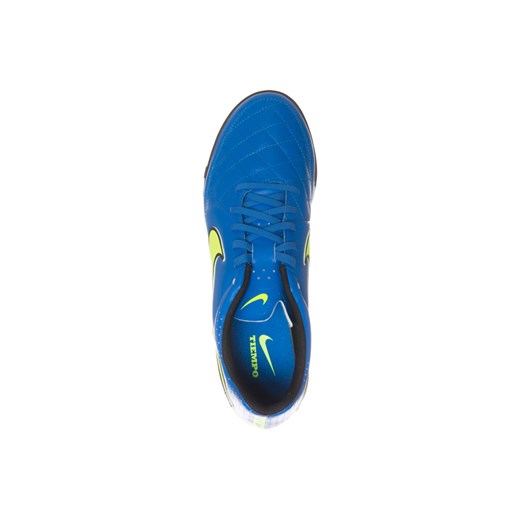 Nike Performance TIEMPO GENIO TF Korki Turfy soar/volt/black zalando niebieski sportowy