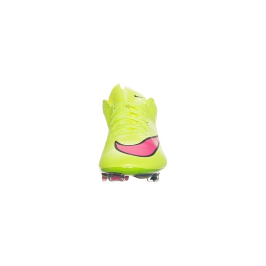 Nike Performance MERCURIAL VAPOR X FG Korki Lanki volt/hyper pink/black zalando zielony tworzywo sztuczne