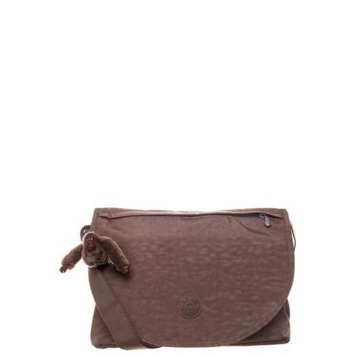 Kipling ORLEANE Torba na ramię monkey brown zalando szary abstrakcyjne wzory