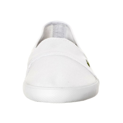 Lacoste MARICE Półbuty wsuwane white zalando bialy 