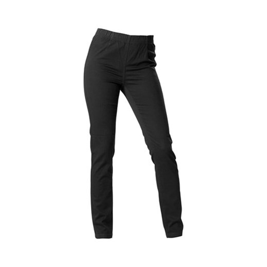 Dżinsowe legginsy czarny halens-pl czarny jeans