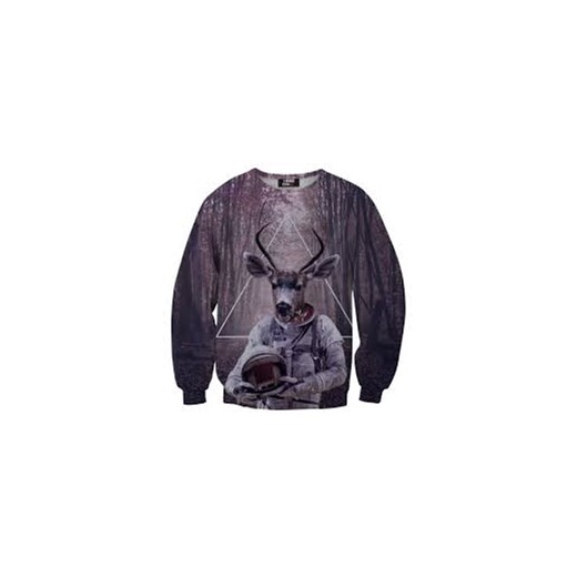 Lama sweater mrgugu-pl fioletowy bluza