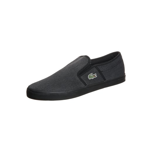 Lacoste GAZON SPORT Półbuty wsuwane black zalando szary abstrakcyjne wzory