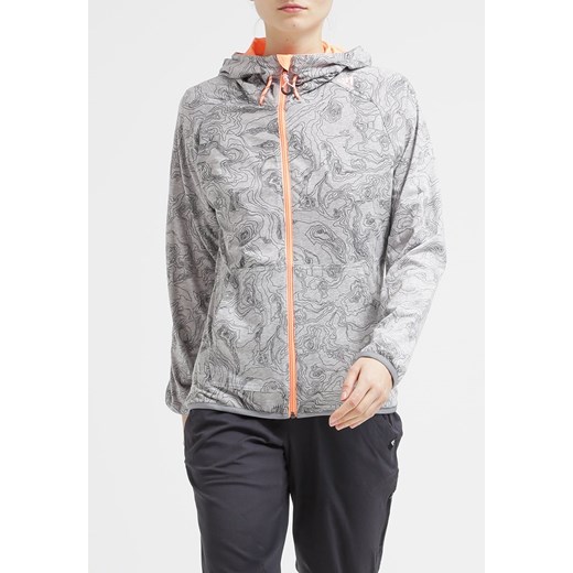 adidas Performance EVERYDAY Kurtka Outdoor flash orange zalando szary kaptur