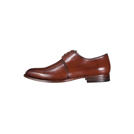 Avelar by PB TARSO Eleganckie buty cognac zalando czerwony abstrakcyjne wzory