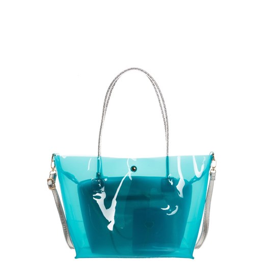 Buffalo Torba na zakupy blue zalando bialy uchwyt