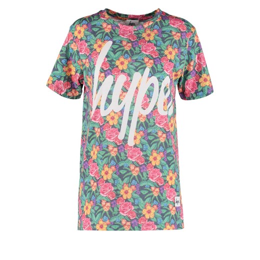 Hype ROSE  Tshirt z nadrukiem multi zalando rozowy abstrakcyjne wzory