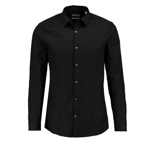 Calvin Klein WATSON Koszula biznesowa perfect black zalando czarny abstrakcyjne wzory