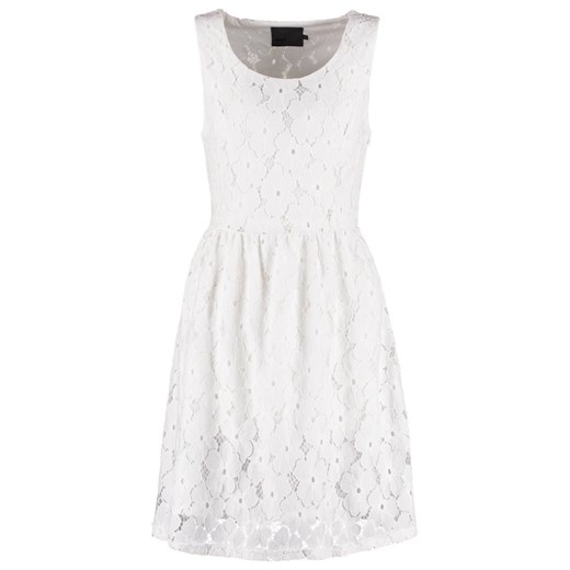 Minimum ELLEN Sukienka letnia white zalando bialy abstrakcyjne wzory
