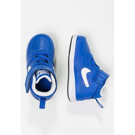 Nike Sportswear PRIORITY MID Tenisówki i Trampki wysokie lyon blue/white/black zalando niebieski na rzepy