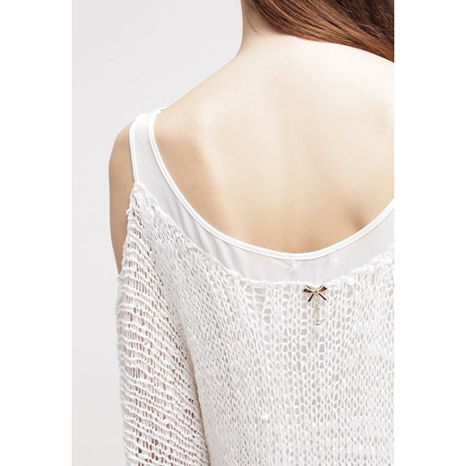 Fracomina Sweter cream zalando bezowy lekkie