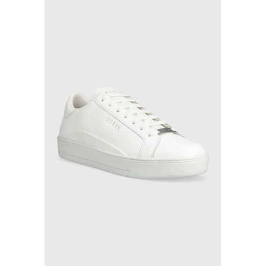 Buty sportowe męskie Guess białe sznurowane