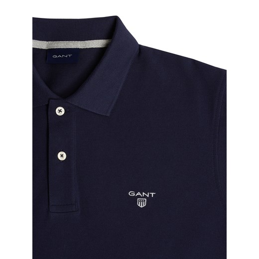 Koszulka polo z wyhaftowanym logo Gant XXXL okazyjna cena Peek&Cloppenburg 
