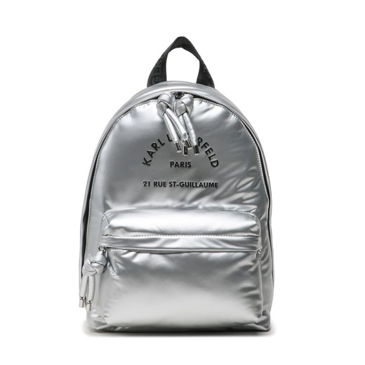 Plecak KARL LAGERFELD 230W3187 Silver Karl Lagerfeld dostępne inne rozmiary eobuwie.pl