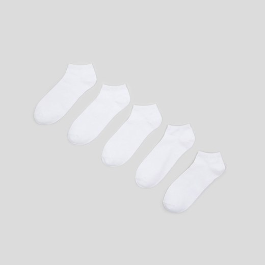 Sinsay - Skarpetki BASIC 5 pack - Biały Sinsay 39/42 Sinsay