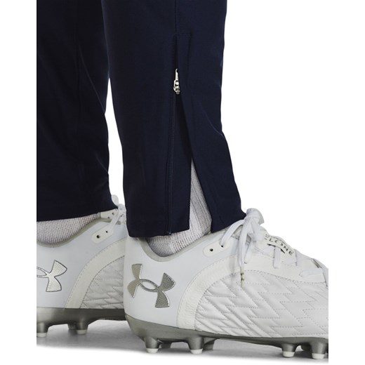 Męski dres komplet treningowy Under Armour UA M\'s Challenger Tracksuit - granatowy ze sklepu Sportstylestory.com w kategorii Dresy męskie - zdjęcie 160053256