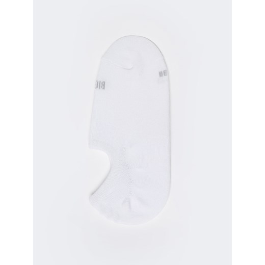 Stopki unisex bawełniane białe Levano 101 ze sklepu Big Star w kategorii Skarpetki damskie - zdjęcie 160053887