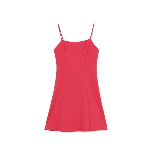 Cropp - Różowa sukienka mini - różowy ze sklepu Cropp w kategorii Sukienki - zdjęcie 160054315