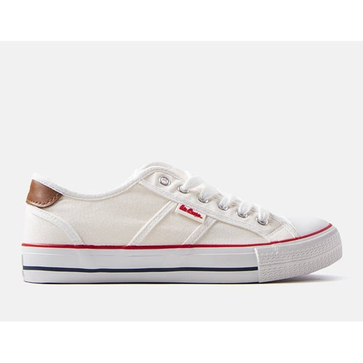 Białe męskie trampki Lee Cooper LCW-22-31-0863M Lee Cooper 46 ButyModne.pl