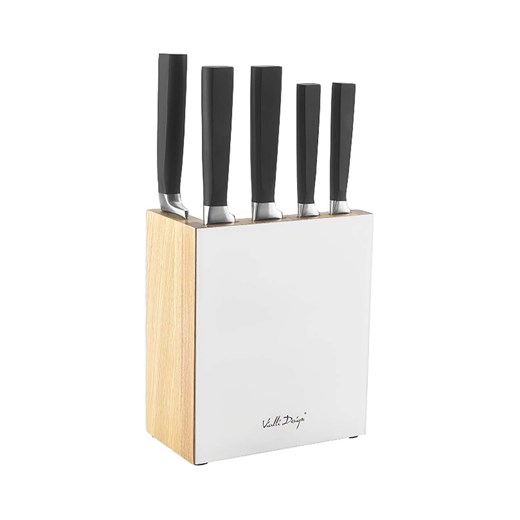 Vialli Design zestaw noży z organizerem ze sklepu ANSWEAR.com w kategorii Akcesoria kuchenne - zdjęcie 160070975