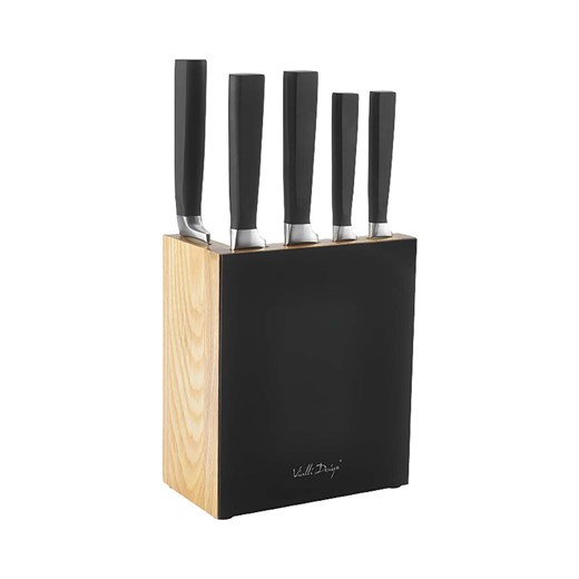 Vialli Design zestaw noży z organizerem ze sklepu ANSWEAR.com w kategorii Noże kuchenne - zdjęcie 160070978