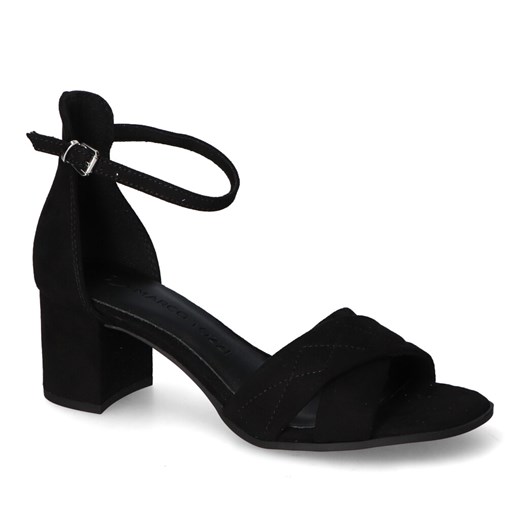 Sandały Marco Tozzi 2-28316-20/001 Czarne zamsz ze sklepu Arturo-obuwie w kategorii Sandały damskie - zdjęcie 160084265