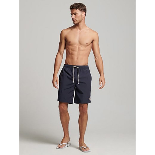 Superdry Szorty kąpielowe w kolorze granatowym Superdry XL okazyjna cena Limango Polska