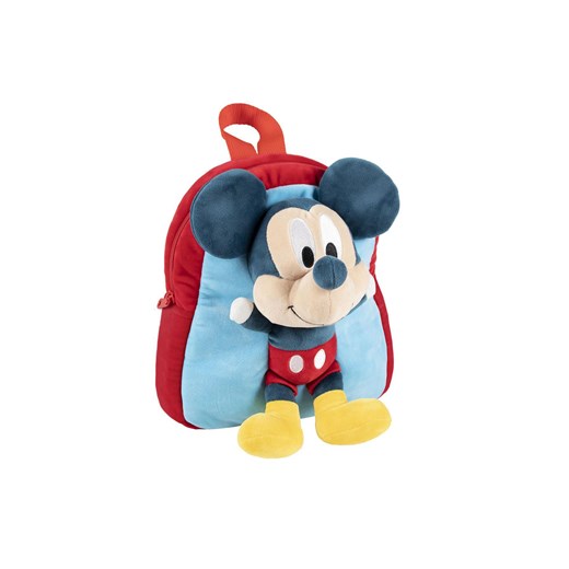 Pluszowy plecak dziecięcy przedszkolny Myszka Miki - czerwony Mickey one size promocyjna cena 5.10.15